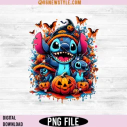 Disney Stitch Horror Png