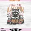 Feral Girl Autumn Png