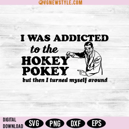 Funny Hokey Pokey Svg