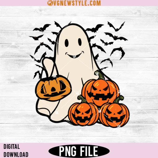 Ghost Halloween Png Design