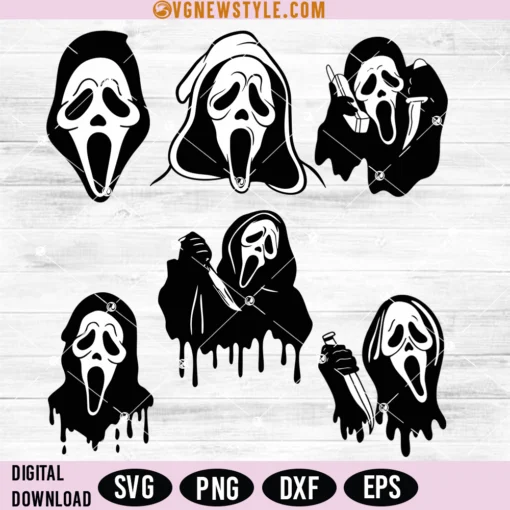 Ghost Layered SVG Bundle