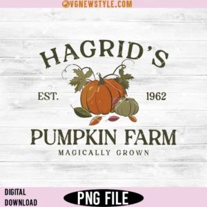 Hagrids Pumpkin Farm Png, Wizard Png, Fall Png, Digital Downloads