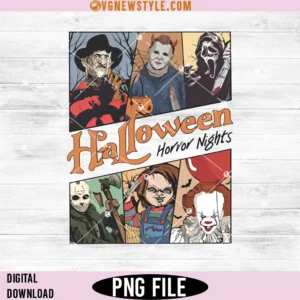 Halloween Horror Nights Png Sublimations