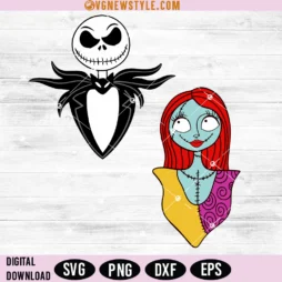 Jack and Sally Bundle Svg