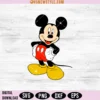 Mickey Mouse Cricut Svg