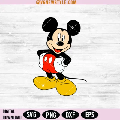 Mickey Mouse Cricut Svg