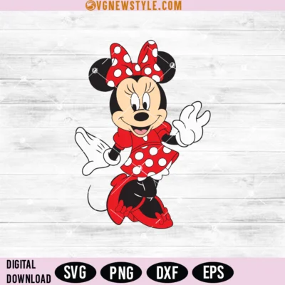 Disney Minnie Mouse Svg