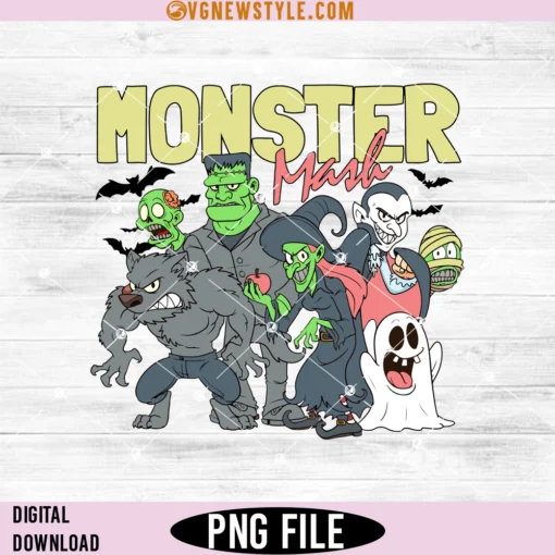 Monster Mash Png Sublimations