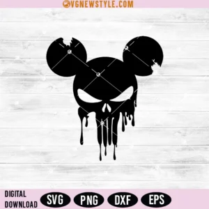 Mouse Halloween Svg, Spooky Mouse SVG, Png, Digital Downloads