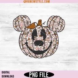 Mouse Pumpkin Png Sublimation