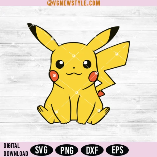 Pokem Pikachu SVG