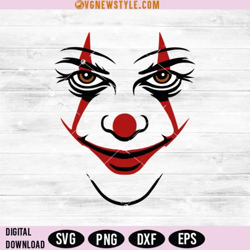 Scary Halloween Clipart Svg