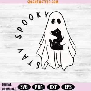 Stay Spooky Svg Silhouette