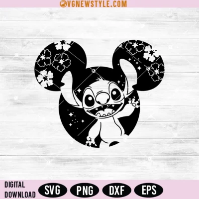 Stitch Ears SVG