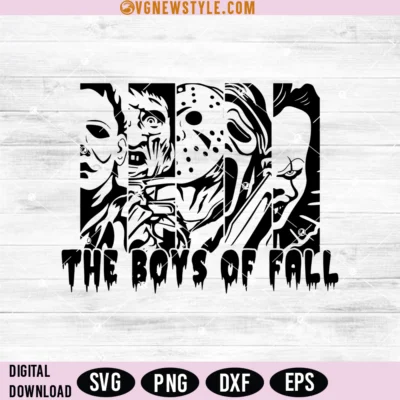 The Boys Of Fall Svg