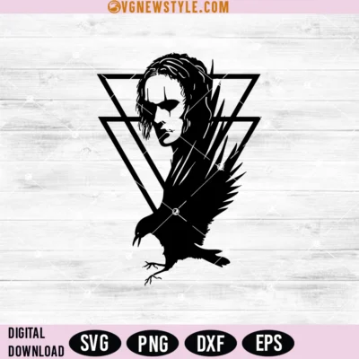 The Crow Halloween SVG