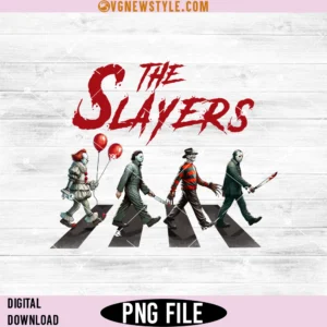 The Slayer Horror Movie Png, Horror Friend Png, Digital Downloads
