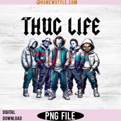 Thug Life Horror Movie Png Sublimations