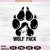 Wolf Pack Svg Files