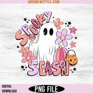 Halloween Spooky Season Png, Halloween Sublimation, Digital Downloads