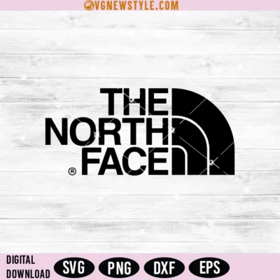 The North Face Svg