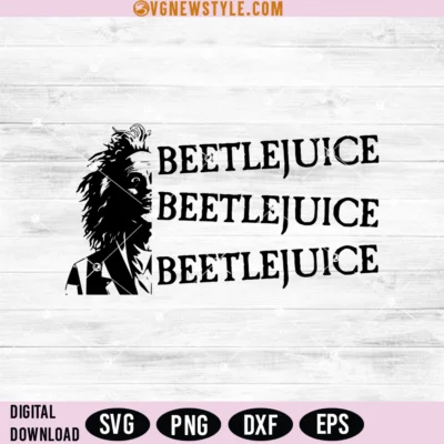 Beetlejuice Movie SVG