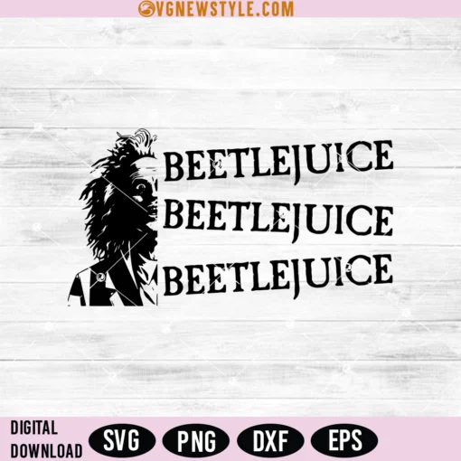 Beetlejuice Movie SVG