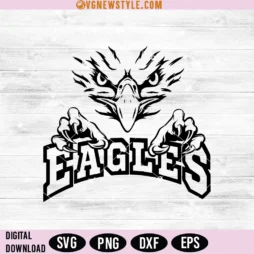 Eagle Face Svg