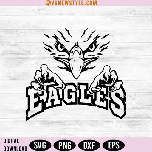 Eagle Face Svg