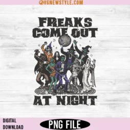 Freaks Come Out at Night Png