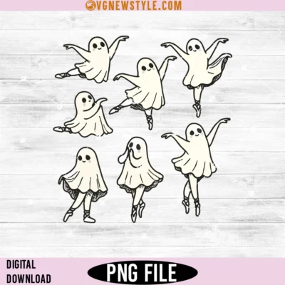 Kute Ballet Ghost Png