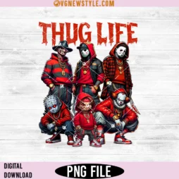 Thug Life Horror Movie Sublimations Png