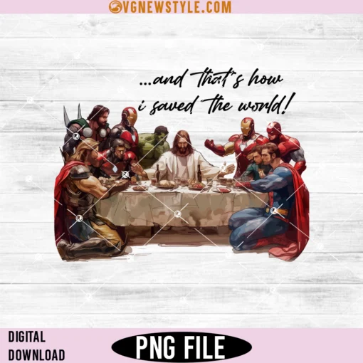 Jesus Superhero Png