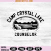 Camp Crystal Lake Counselor Svg