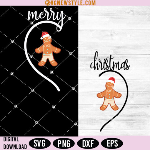 Christmas Couple Merry Christmas Svg