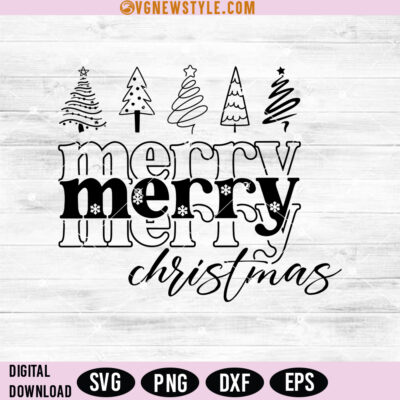 Merry Christmas Svg Files