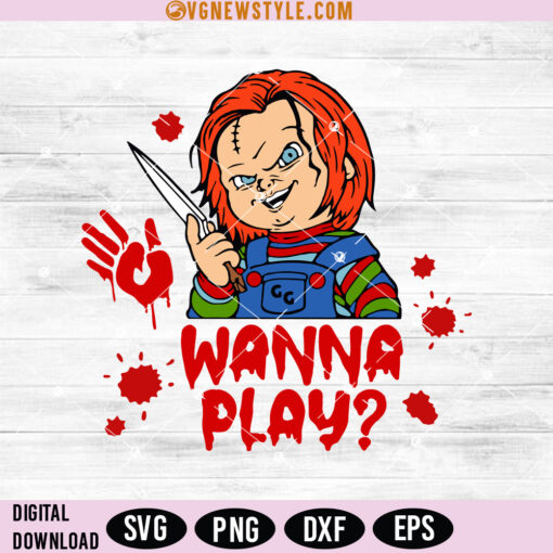 Chucky Halloween SVG