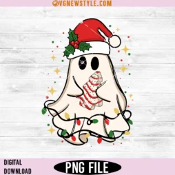 Christmas Ghost Tree Cake Png