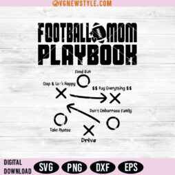 Football Mama Svg