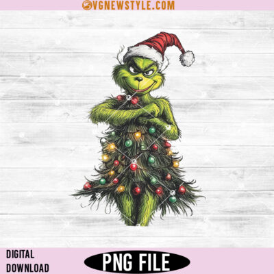 Grinch Christmas Tree Png