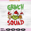 Grinch Squad Svg Silhouette