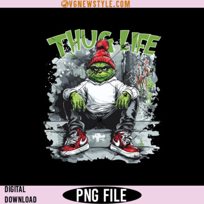 Grinch THUG LIFE Png