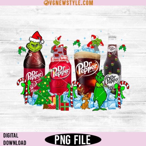 Grinchmas Dr Pepper Png