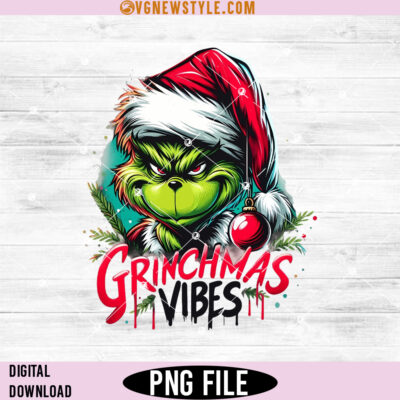 Grinchmas Vibes Png