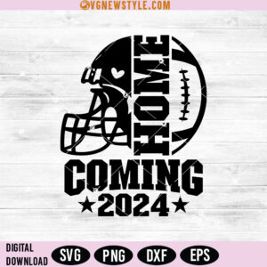Homecoming 2024 Svg, Png, Class of 2024 Party Design, Instant Download