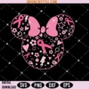 Minnie Mause Breast Cancer Svg