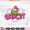 Pink Grinch SVG