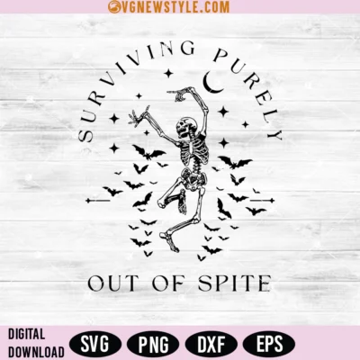 Surviving Purely out of Spite SVG