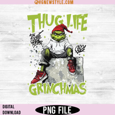 THUG LIFE Grinch Png