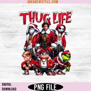 Thug Life Png, Thug Life Hoodie Gift Idea, Instant Download